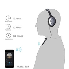 5.0 Wireless Handsfree Adapter Receiver for 25 QC25 OE2 OE2I Headphones
