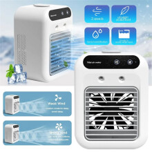Refroidisseur D'Air Portable USB, Réservoir D'Eau de 500 Ml, Climatiseur, Humidificateur