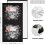 Skull Hand Towel Set 2-Pack Soft Absorbent Halloween Towels 2