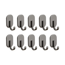 Lot de 10 Crochets Magnétiques Puissants pour Rangement, Cuisine, Réfrigérateur, Salle de Bain, Porte, Mur, Porte-Manteau, Porte-Serviettes