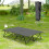 Double Camping Cot Bed, with Bag - Charcoal Grey 5