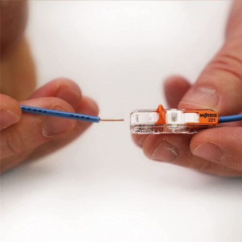Wago 221-2401 Conductor Compact Splicing Connectors (60pcs) 1