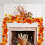 Pumpkin and Maple Fall Garland Yellow 5.9 ft 4