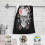Skull Hand Towel Set 2-Pack Soft Absorbent Halloween Towels 6