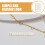 Unbranded string display stand with name labels 10 pcs 8