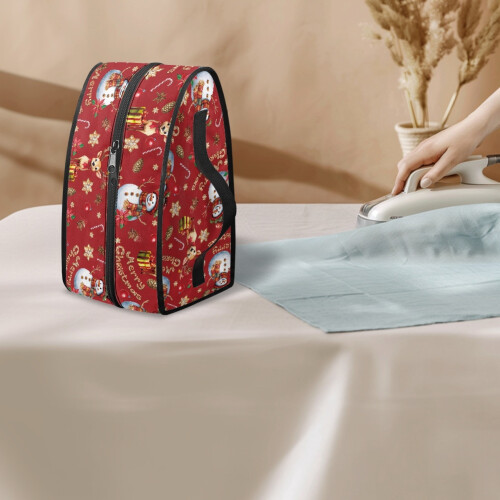 Retro Christmas Portable Steamer Storage Case 2