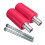 Motorcycle Frame Sliders Anti-Crash Kit 2PCS Pink 8