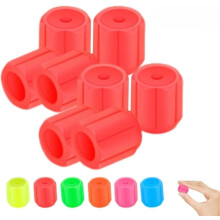 Waterproof Luminous Tire Valve Caps 8-Pc Set