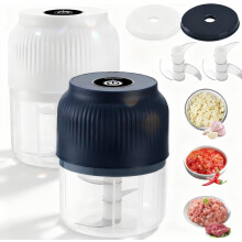 Electric Garlic Chopper Portable USB Rechargeable Mincer