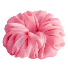 Soft Chiffon Scrunchies 38 Colors Large Ponytail Holders