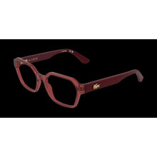 Óculos de Grau Lacoste L4025 53/17/140 Transparente burgundy claro Bio inj-g820 MULHER L4025