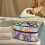 Floral Travel Steamer Storage Case Polyester 1pc 2