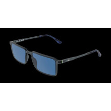 Óculos de Sol Lacoste L6106S 57/17/145 Cinza Transparente Inj-ultem MAN L6106S