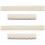 2X Guitare classique Os fendue Selle Ecrous Set 1