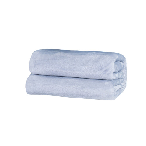 Polyester Blanket Soft Warm Solid Color Throw for Bed or