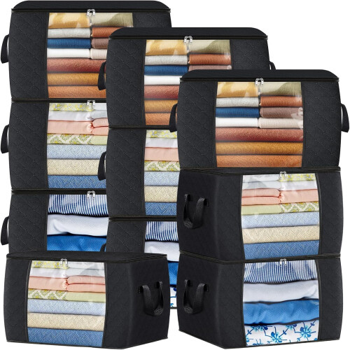 XiHAMA Foldable Clothes Storage Bags 6-Pack