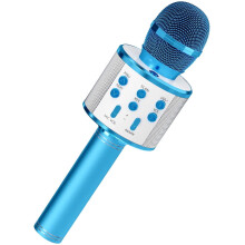 Wireless Bluetooth Karaoke Microphone with 3-Layer Noise