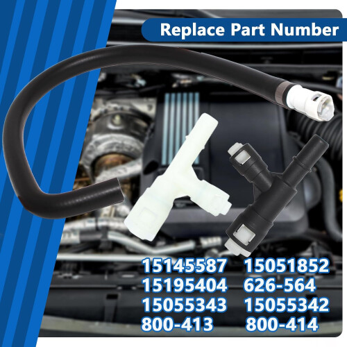 Engine Heater Inlet Hose Replacement for Cadillac Chevrolet 2