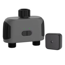 Intelligenter Bewässerungstimer mit /WLAN, Programmierbarem Wasserventil, Automatischem Rasensprenger, Regenverzögerungsregler