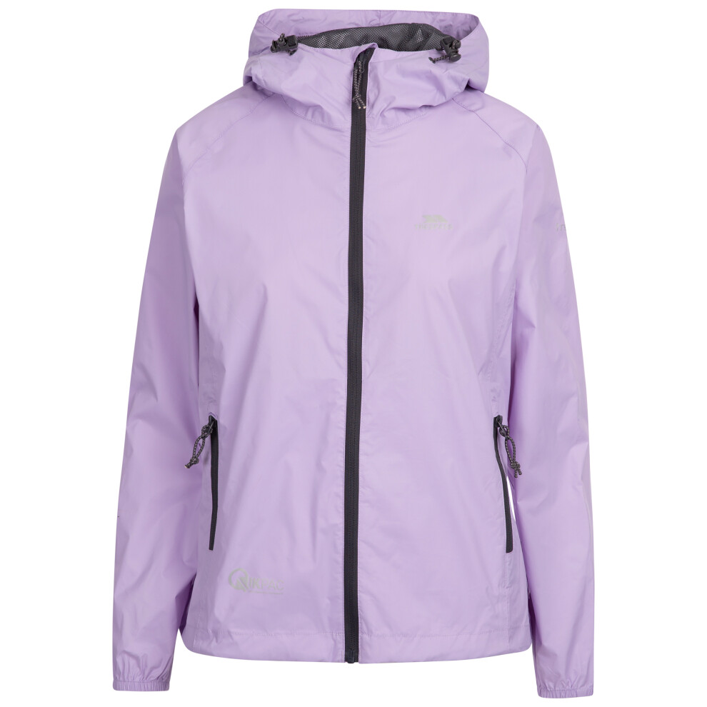 Trespass (6, Gelsomino) Womens Packaway Rain Jacket - Qikpac