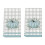 Blue Eucalyptus Leaves Kitchen Towel 23.6 x 15.8 in 1