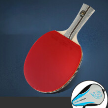 Table Tennis Racket 7-Ply Wood Strong Control Long Handle