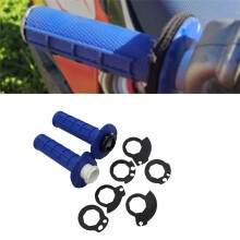 Motorcycle Universal Grips Handlebar 7/8inch 22mm Hand Grip Snap-in Cam Lock- for Motocross Dirt Bike