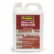 Rustins Brick Salt Remover 4L Ready to Use Removes Salt & White Efflorescence