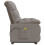 VidaXL vidaXL Massagesessel Elektrisch Taupe Stoff 5