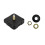 4X DIY Retro Mute Movement Record Wall Clock Movement Acryl Quartz Clock Movement Flower Needle 5