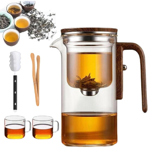 Magic Teapot with Magnetic Infuser and Handle