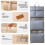 Foldable Hanging Organizer Bag with Pockets for Travel and 3