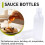 KräMflaskor för Kryddor, Pressflaskor för SåSer, Dispenser för Olivolja, Ketchupflaskor, Press 3-Pack 17 Oz (500 Ml) 9