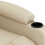 VidaXL vidaXL Massagesessel Elektrisch Creme Stoff 9