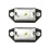 6x Lampada A Luce Targa 12V 24 LED per  Mondeo MK3 2000-2007 5