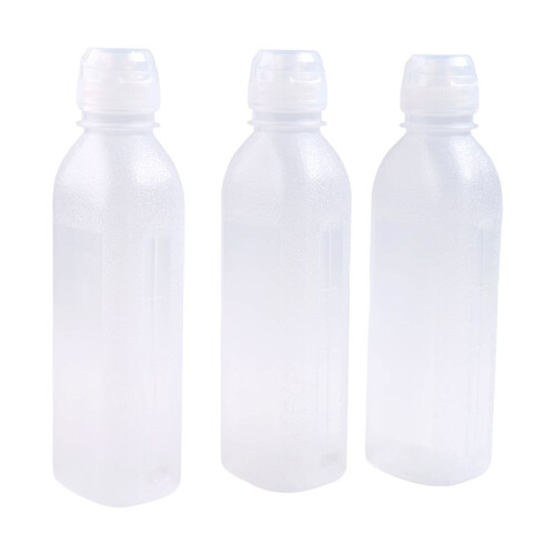 KräMflaskor för Kryddor, Pressflaskor för SåSer, Dispenser för Olivolja, Ketchupflaskor, Press 3-Pack 17 Oz (500 Ml) 1