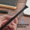 9 Pcs Plastic Scraper Tool Scratch Free Plastic Scraper Cleaning Pen Shaped Scraper Tool Multipurpose Label Scraper 4
