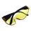 2X Gafas Proteccion de Seguridad Amarillo Transparente Deportes 5