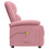 VidaXL vidaXL Massagesessel Elektrisch Rosa Samt 5