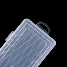 Bead Organizer Case Transparent Plastic 12 Compartments