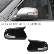 Rückspiegelabdeckung, Seitenspiegelkappen für E140 E150 2006-2013, Karbonfasermuster