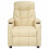 VidaXL vidaXL Massagesessel Elektrisch Creme Stoff 3