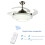 3X Universal Ceiling Fan Lamp Remote Control Kit Adjusted Wind Speed Transmitter Receiver Timing Control  110V 4