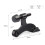 4 Pack Hinge Pin , Adjustable Heavy Door Stops with Rubber Bumper Tips 4