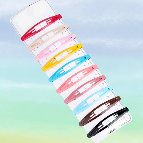 Mini Hair Clips for Thin Hair 20 Pieces Assorted Colors