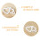 White Foam Heart Wreath Form Lightweight 20-Pack 8