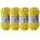 2 Pac Chenille Yarn for Crocheting - 50g per Roll, 60m 1