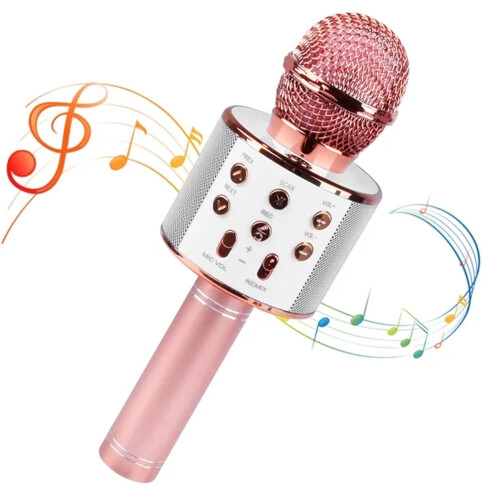Wireless Bluetooth Karaoke Microphone Handheld 1