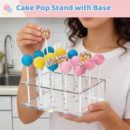 8-Piece Ice Cream-Shaped Cake Mold Set - Includes Cooling Rack, Sticks, and Packaging Bags, Easy-Release DIY Tool 1