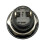 3X -Off Latching Waterproof 12mm Push Button  SPST 2A IP67, Black 4